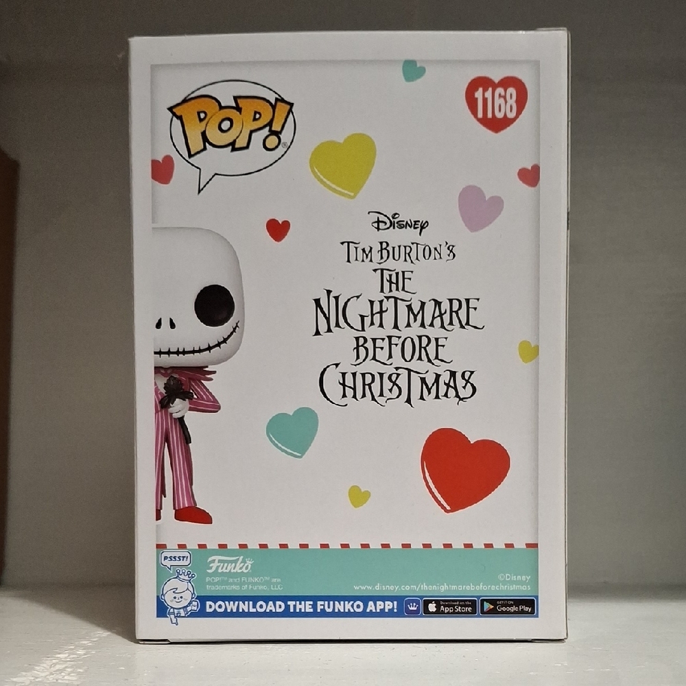 Funko Pop Tim Burton's Nightmare Before Christmas Pink and White Figure